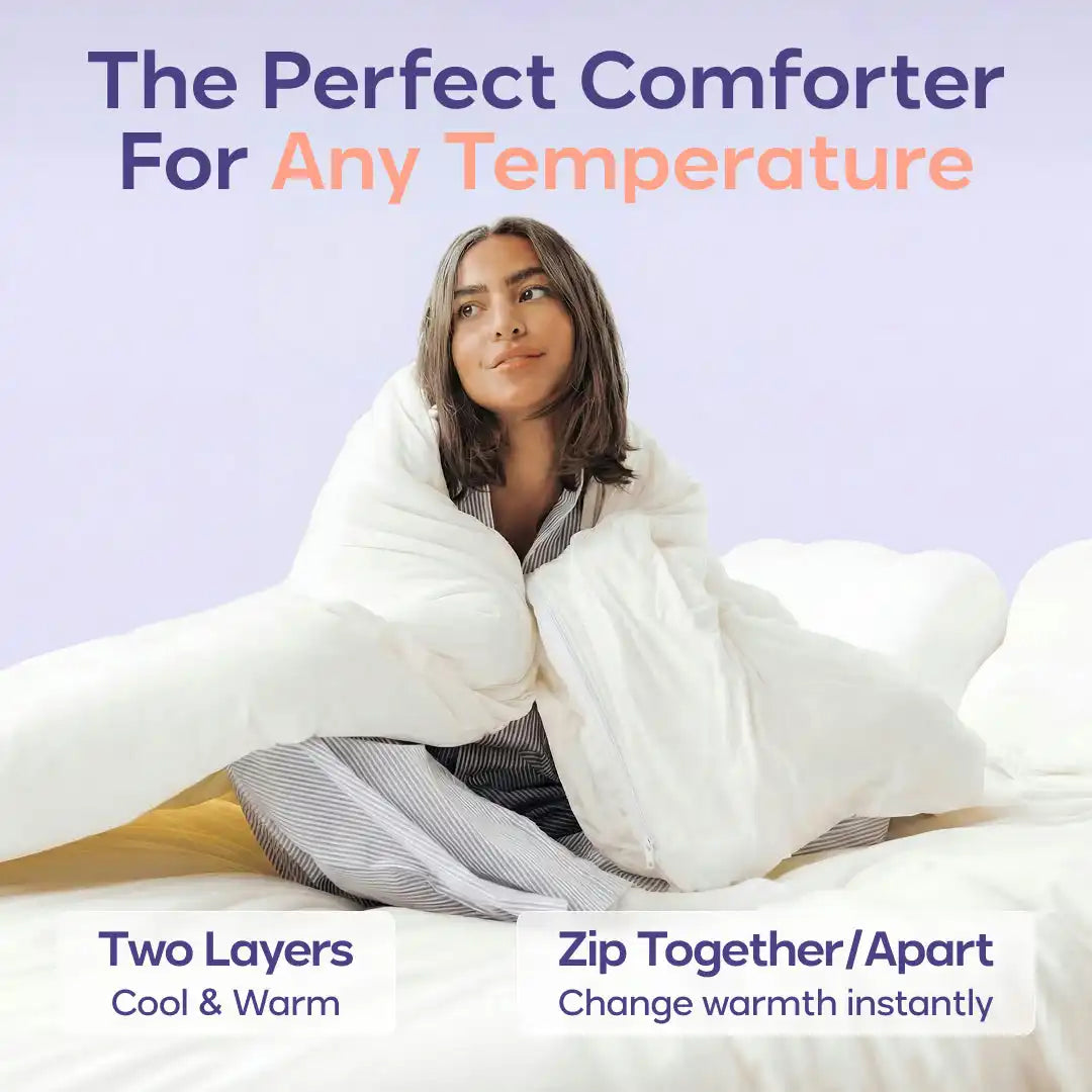 Temperature Controlling Comforter