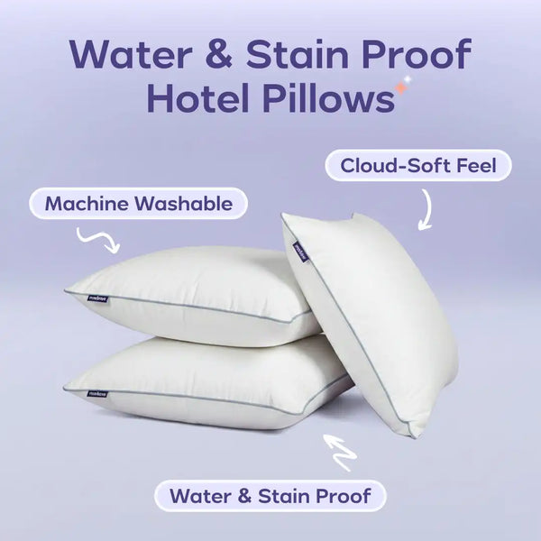 Waterproof & Stain-Resistant Hotel Pillow