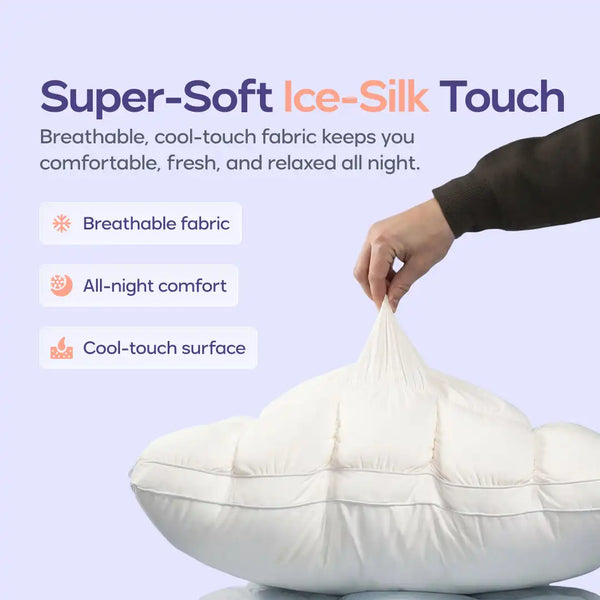 MarshMellow Comforter + 2 Puff Pillows