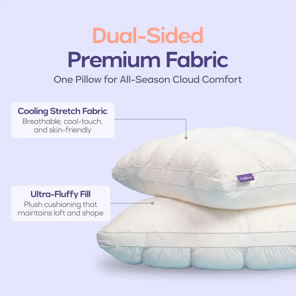 MarshMellow Comforter + 2 Puff Pillows