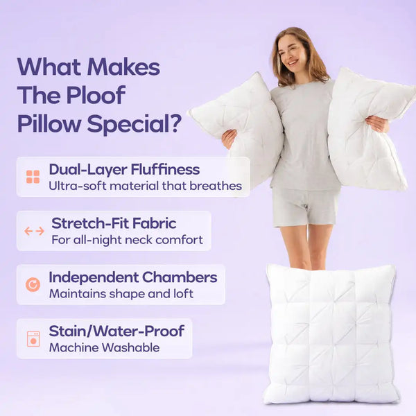 MarshMellow Comforter + 2 Ploof Pillows