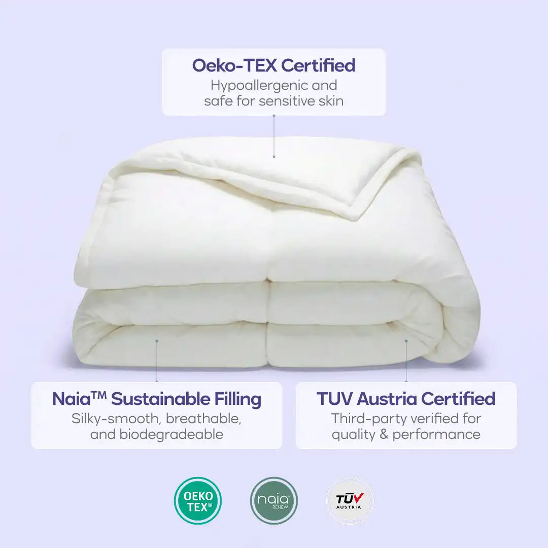Temperature Controlling Comforter