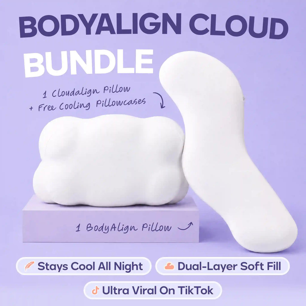 BodyAlign Cooling Pillow + CloudAlign Pillow
