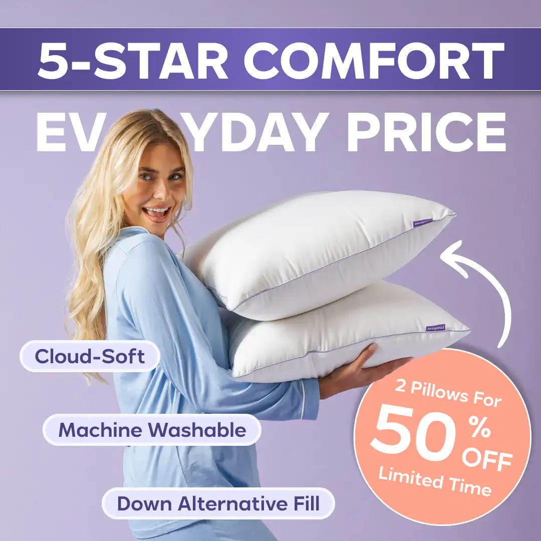 Waterproof & Stain-Resistant Hotel Pillow (2-Pack) Main image