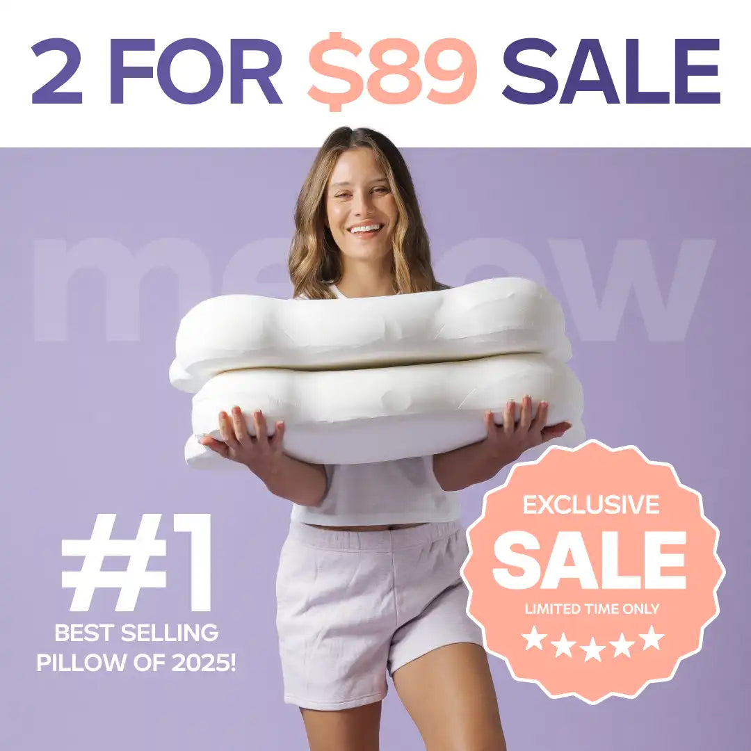 2 CloudAlign Pillows + 2 Free Cooling Pillowcases Secondary image