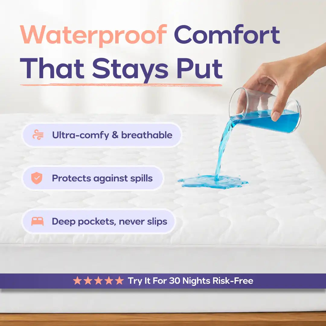 CloudShield Waterproof Mattress Protector Main image