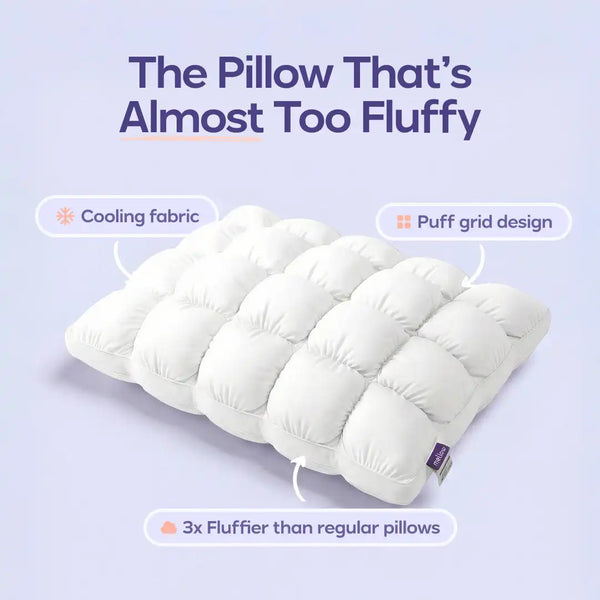 MarshMellow Comforter + 2 Puff Pillows